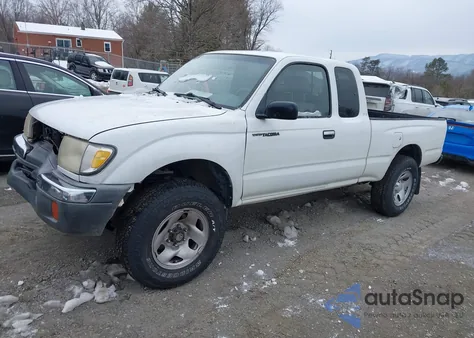 1999 Toyota Tacoma из США, поврежденный, VIN 4TAWM72N4XZZ44305